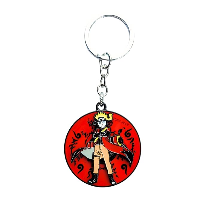Naruto in Sage Mode – Rotating Metal Keychain